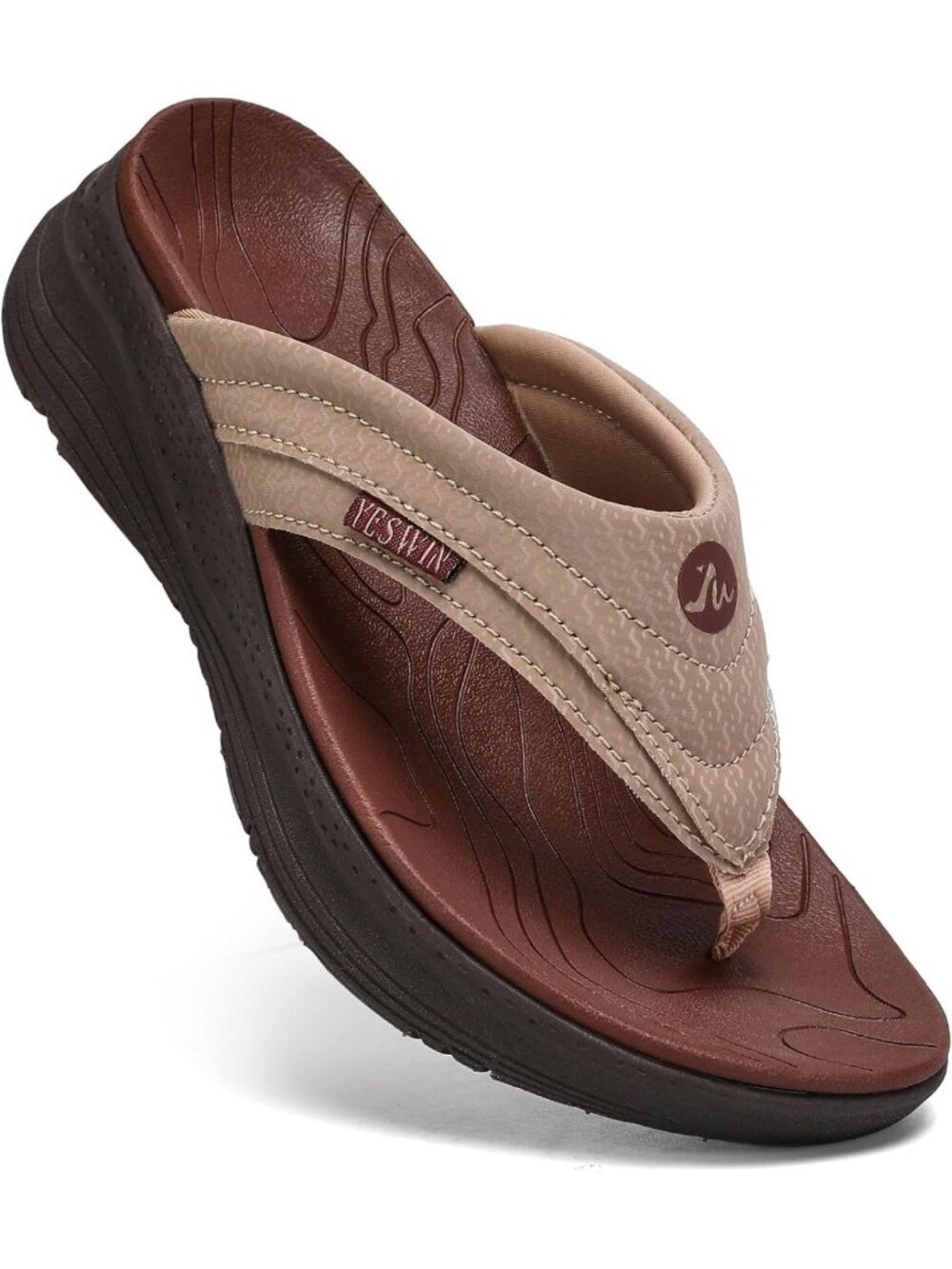 Comfortable Women's Orthotic Flip Flops with Arch Support - Summer Thong Sandals